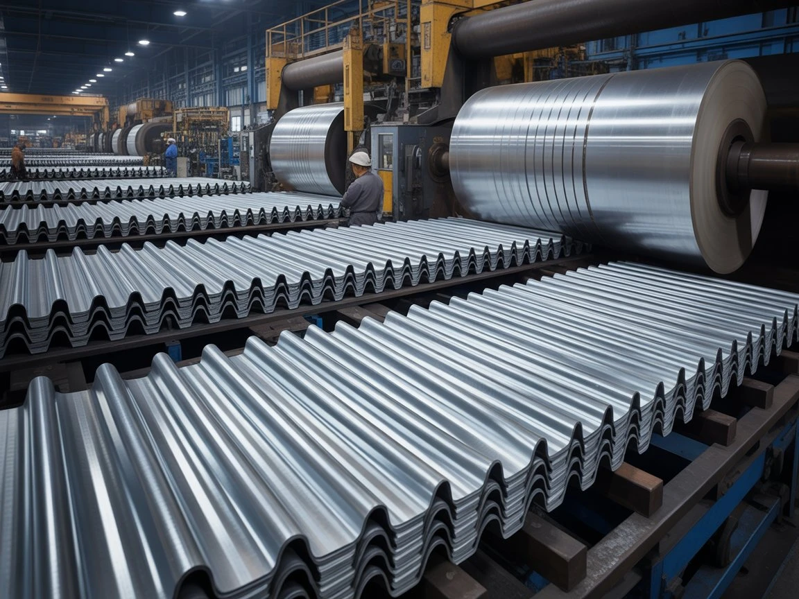 ГОСТ 24045-2016. Профнастил стальной. Пример производства и применения