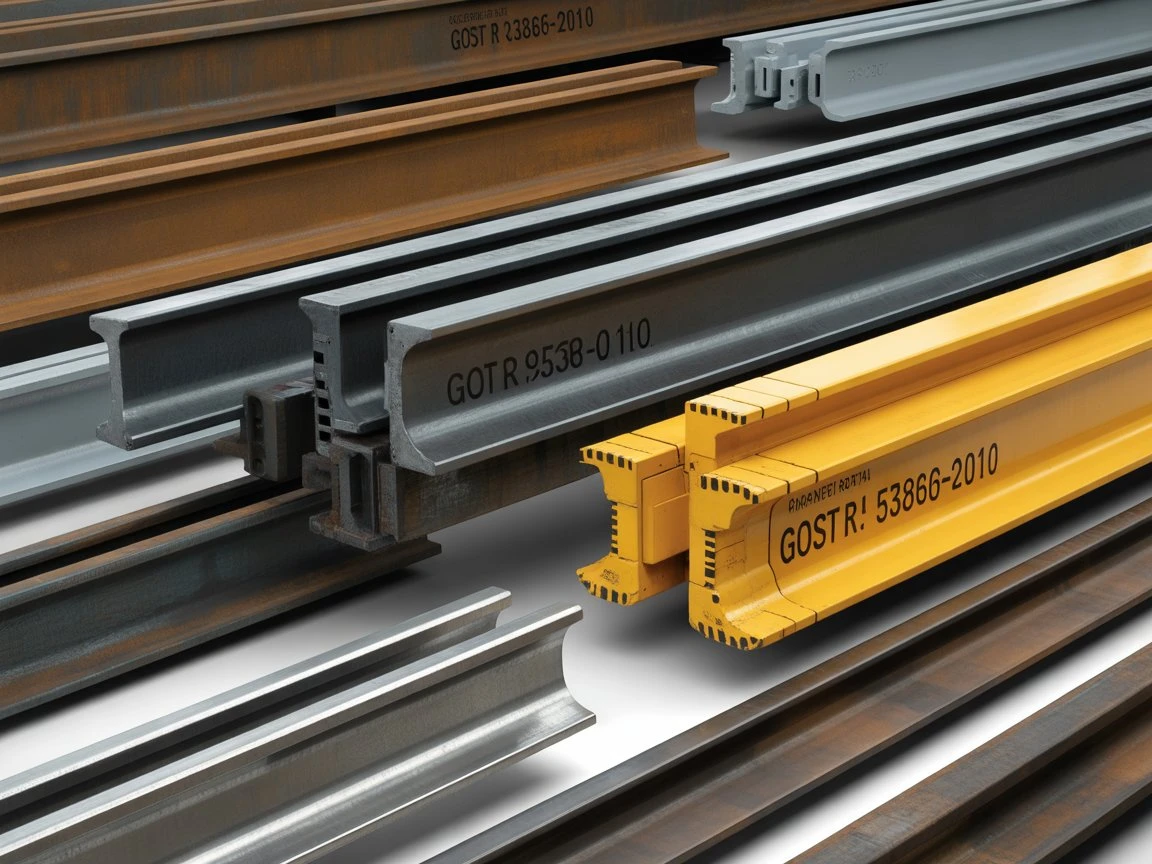 ГОСТ Р 53866-2010. Рельсы крановые. Пример производства и применения